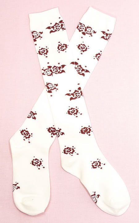 Secret Shop Rose Lolita Socks
